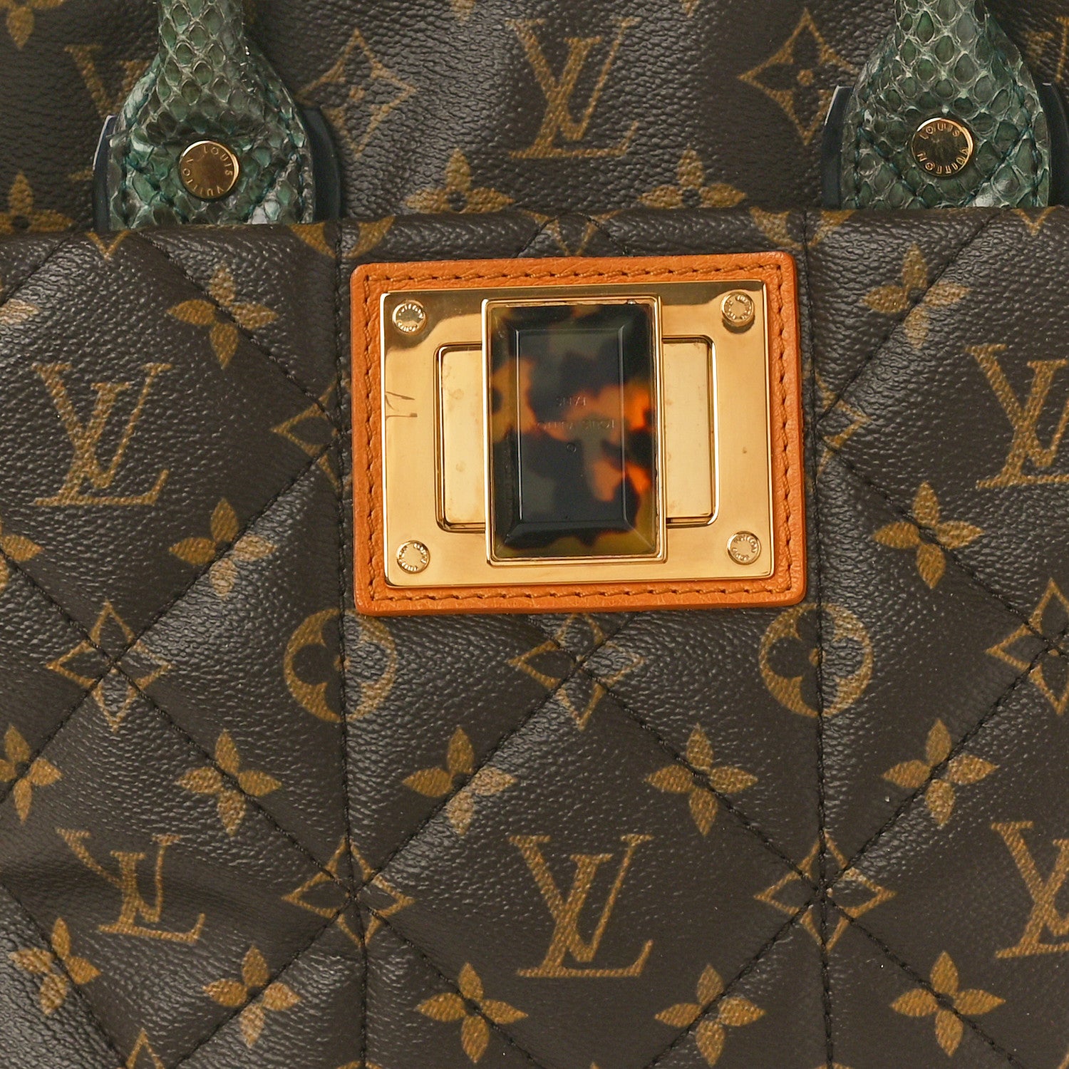 Louis Vuitton Monogram Etoile Exotique MM Blue 7 of 9