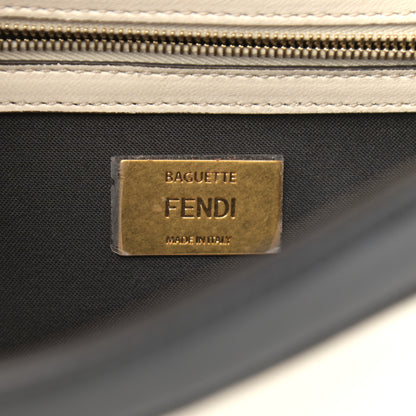 Fendi Nappa Apolo Bi-Color Chain Baguette Uovo Black 6 of 11