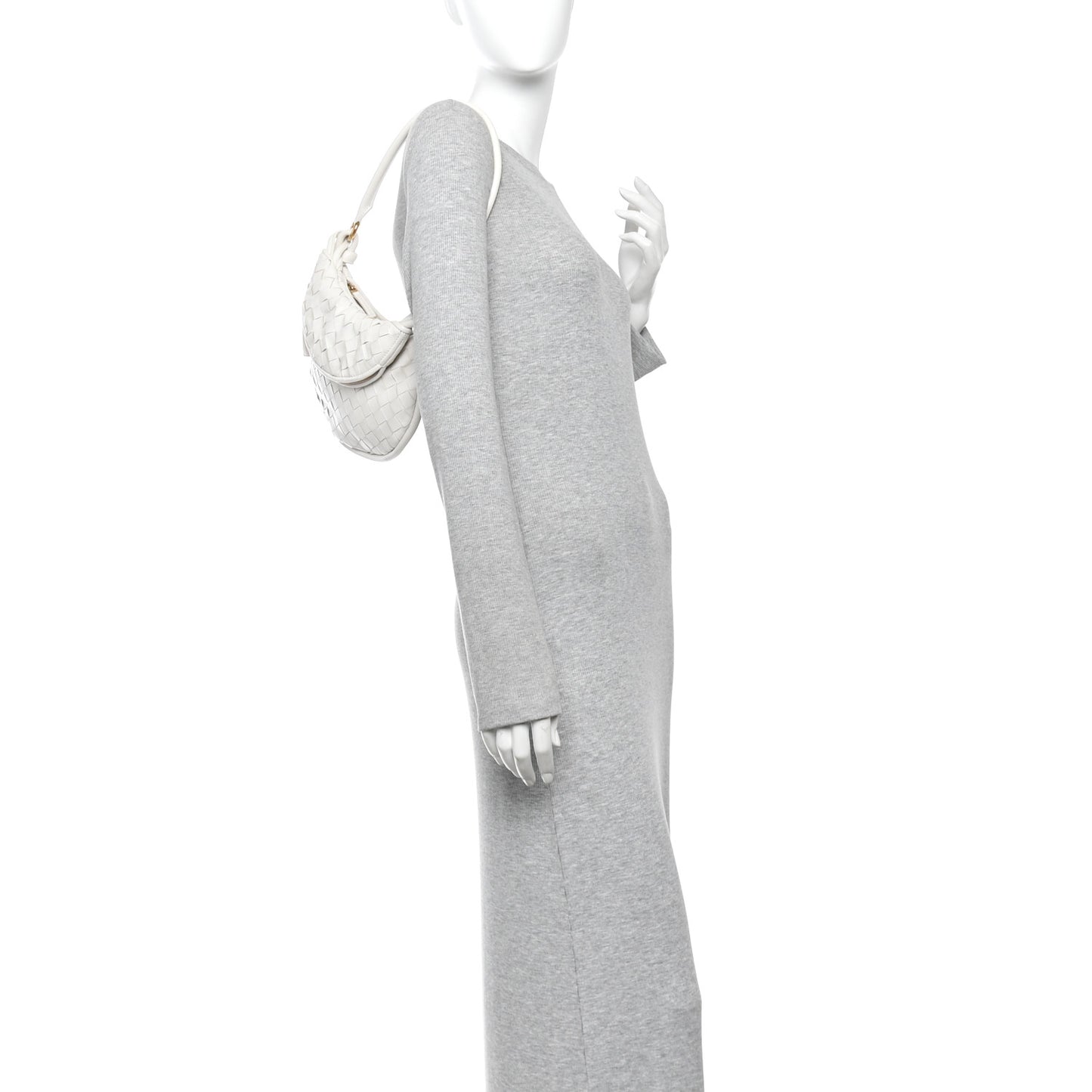 Nappa Intrecciato Small Gemelli White