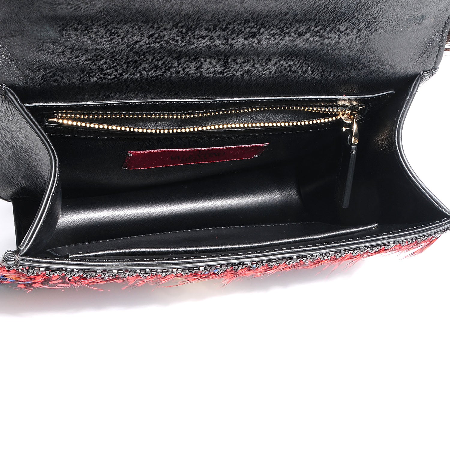Valentino Garavani Feather Small Glam Lock Rockstud Flap Multicolor 7 of 7