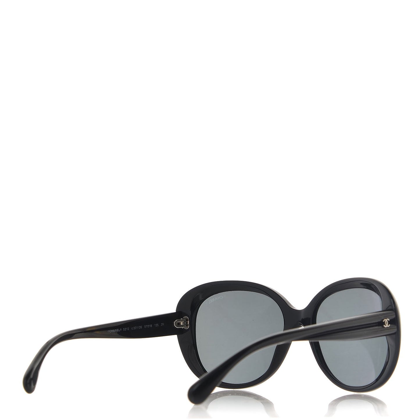 Signature Oval Sunglasses 5312 Black