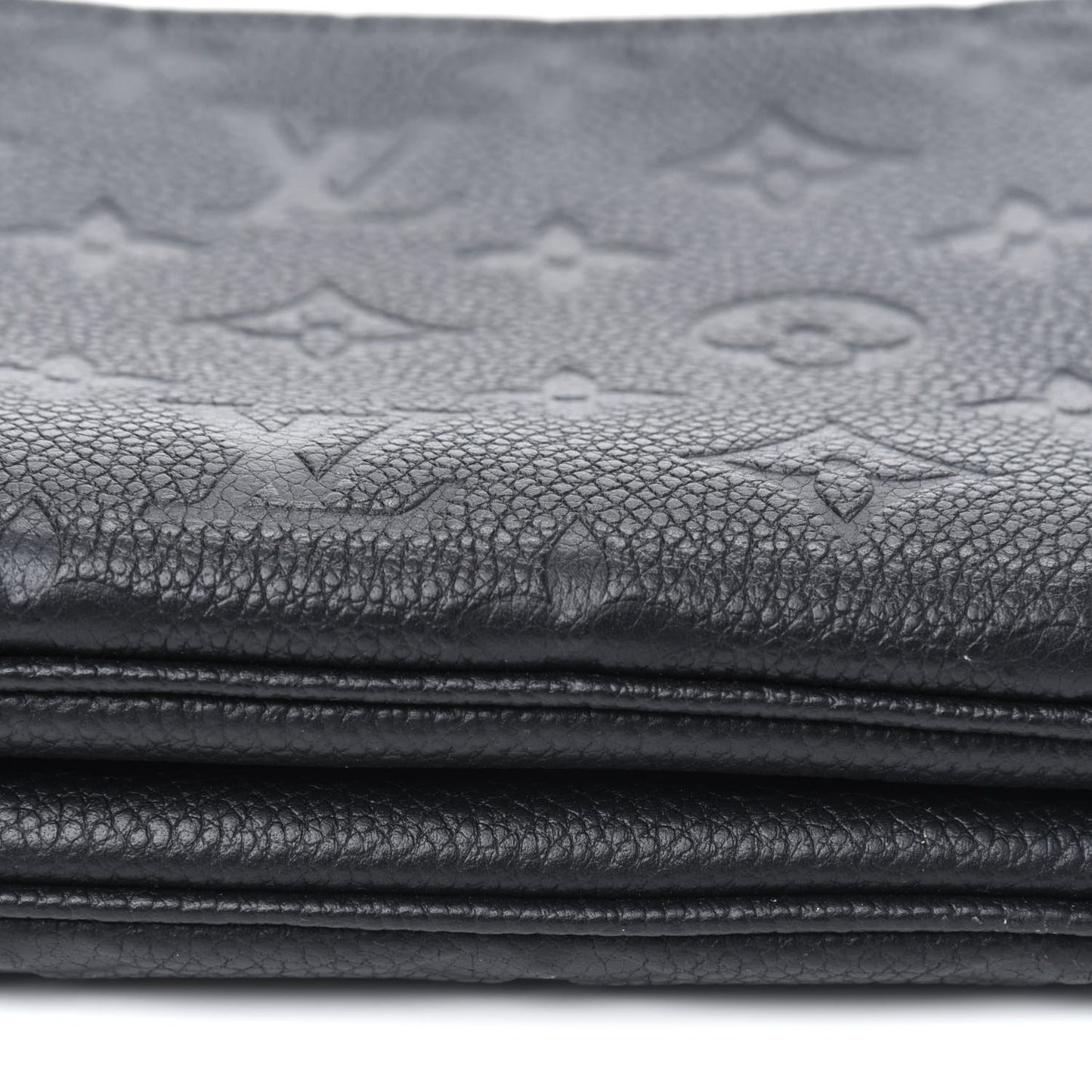 Empreinte Double Zip Pochette Black
