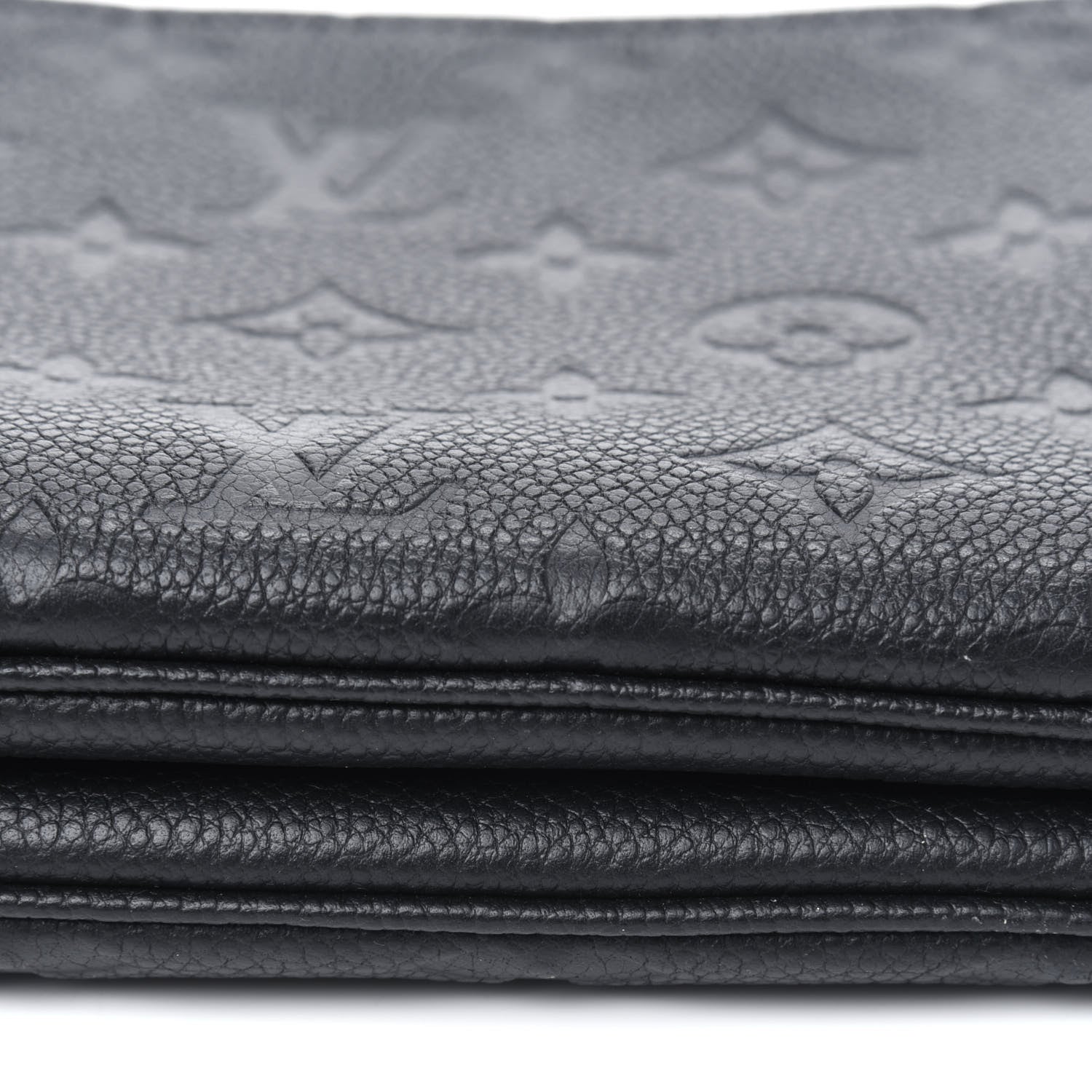 Louis Vuitton Empreinte Double Zip Pochette Black 13 of 17