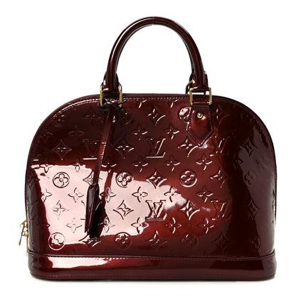 Louis Vuitton Vernis Alma PM Rouge Fauviste 1 of 9