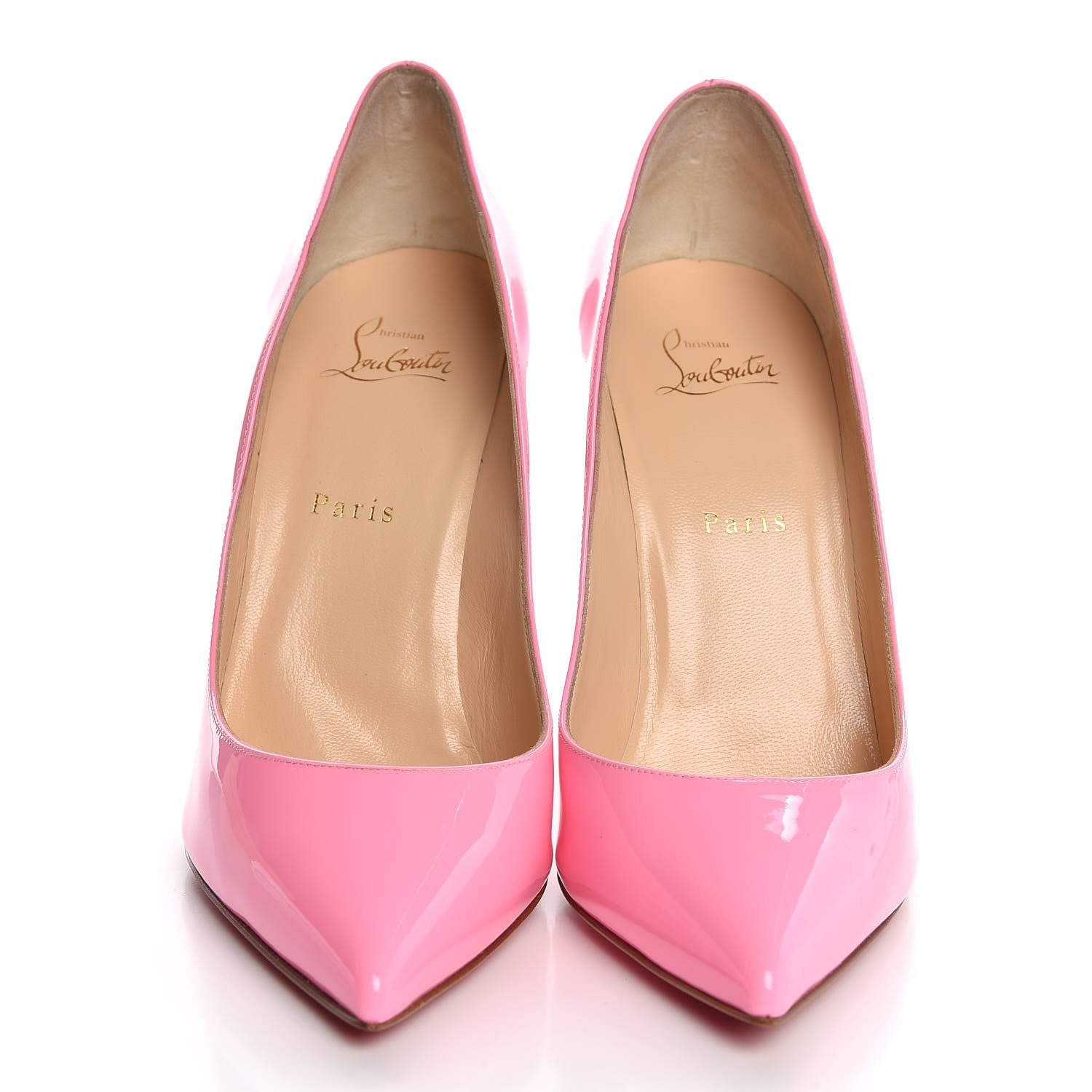 Christian Louboutin Patent Pigalle Follies 100 Pumps 40 Dolly 2 of 8