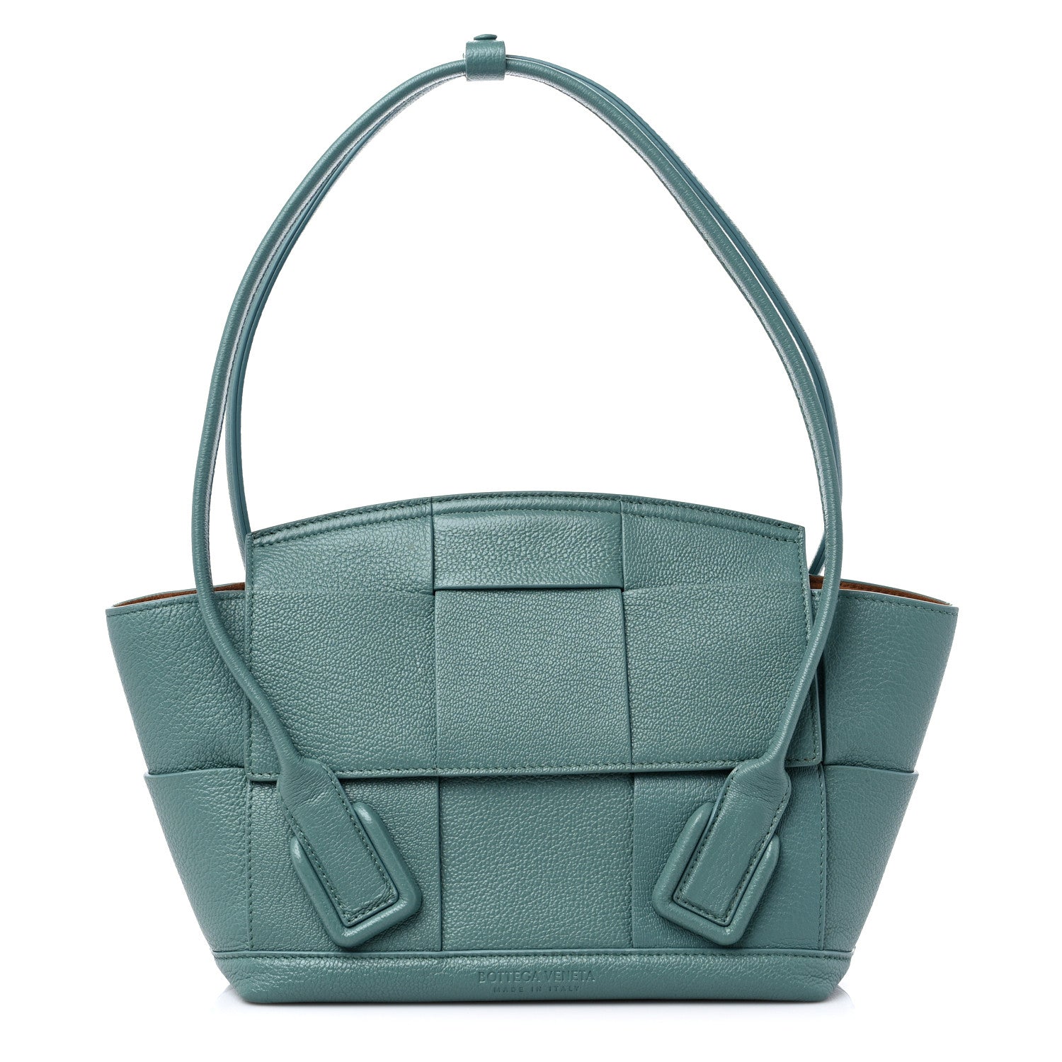 Bottega Veneta Goatskin Maxi Intrecciato Small Arco Linoleum 1 of 8