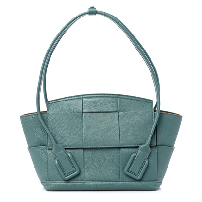 Bottega Veneta Goatskin Maxi Intrecciato Small Arco Linoleum 1 of 8