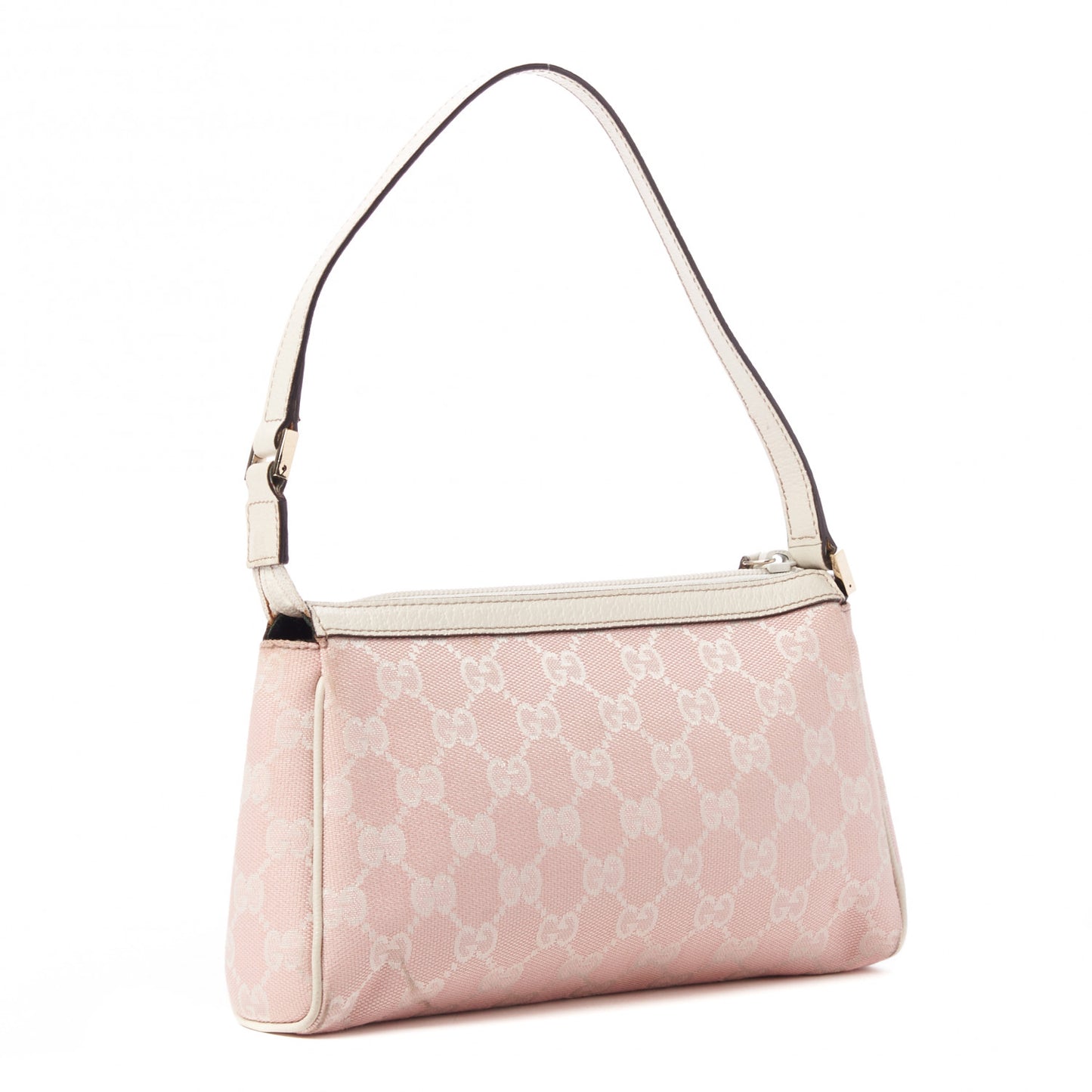 Monogram D Ring Cosmetic Case Pink