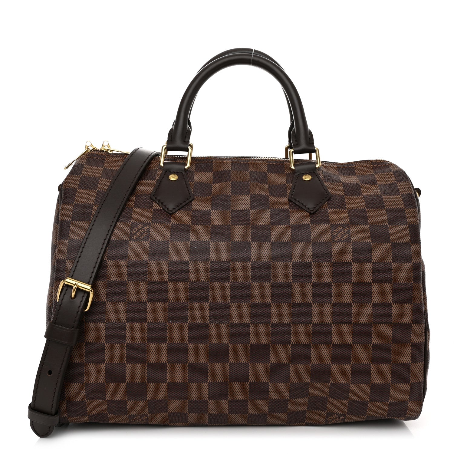 Louis Vuitton Damier Ebene Speedy Bandouliere 30 1 of 9