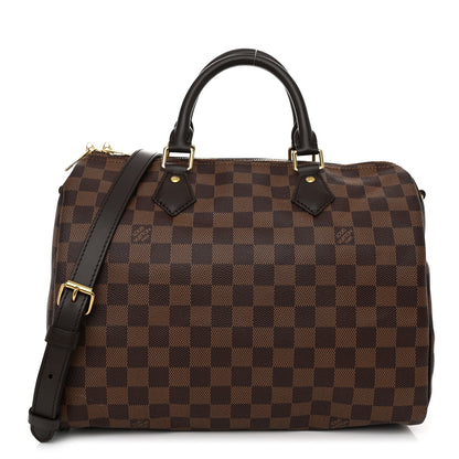 Louis Vuitton Damier Ebene Speedy Bandouliere 30 1 of 9