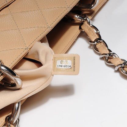 Chanel Caviar Quilted Grand Shopping Tote GST Beige Clair 6 of 7
