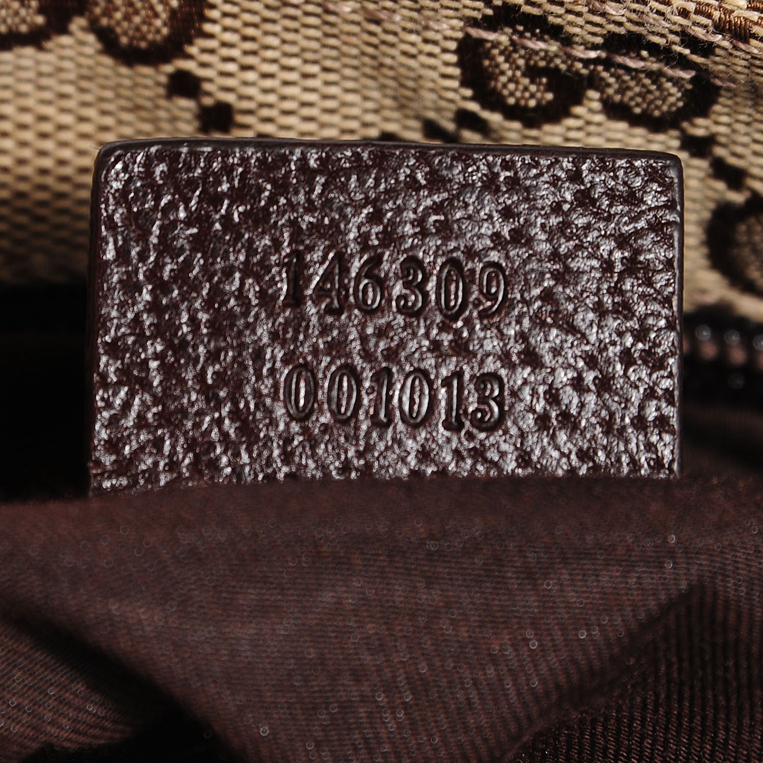 Gucci Monogram Web Small Flat Messenger Bag Brown 7 of 7