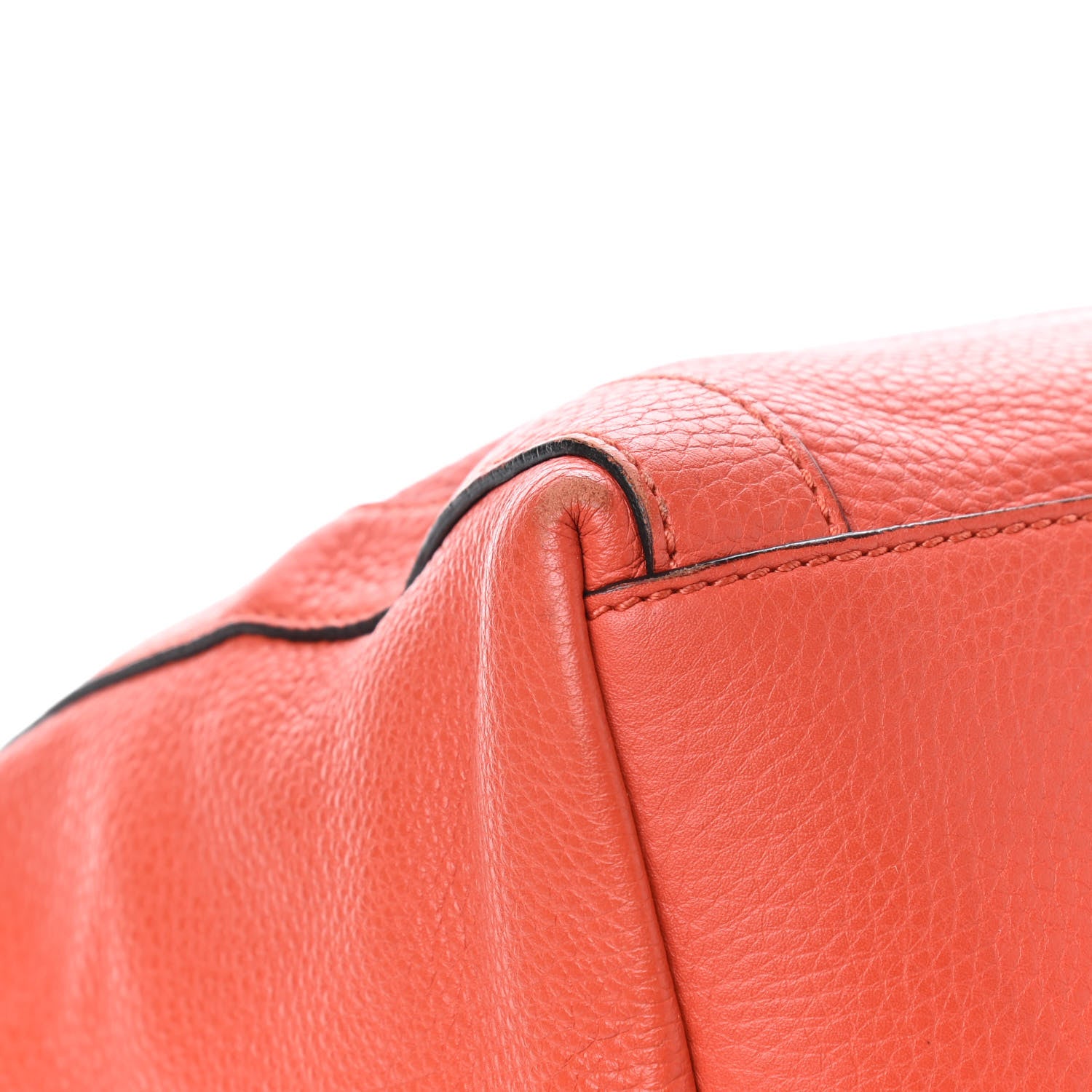 Gucci Cellarius Calfskin Medium Miss GG Top Handle Bag New Dark Orange 16 of 16