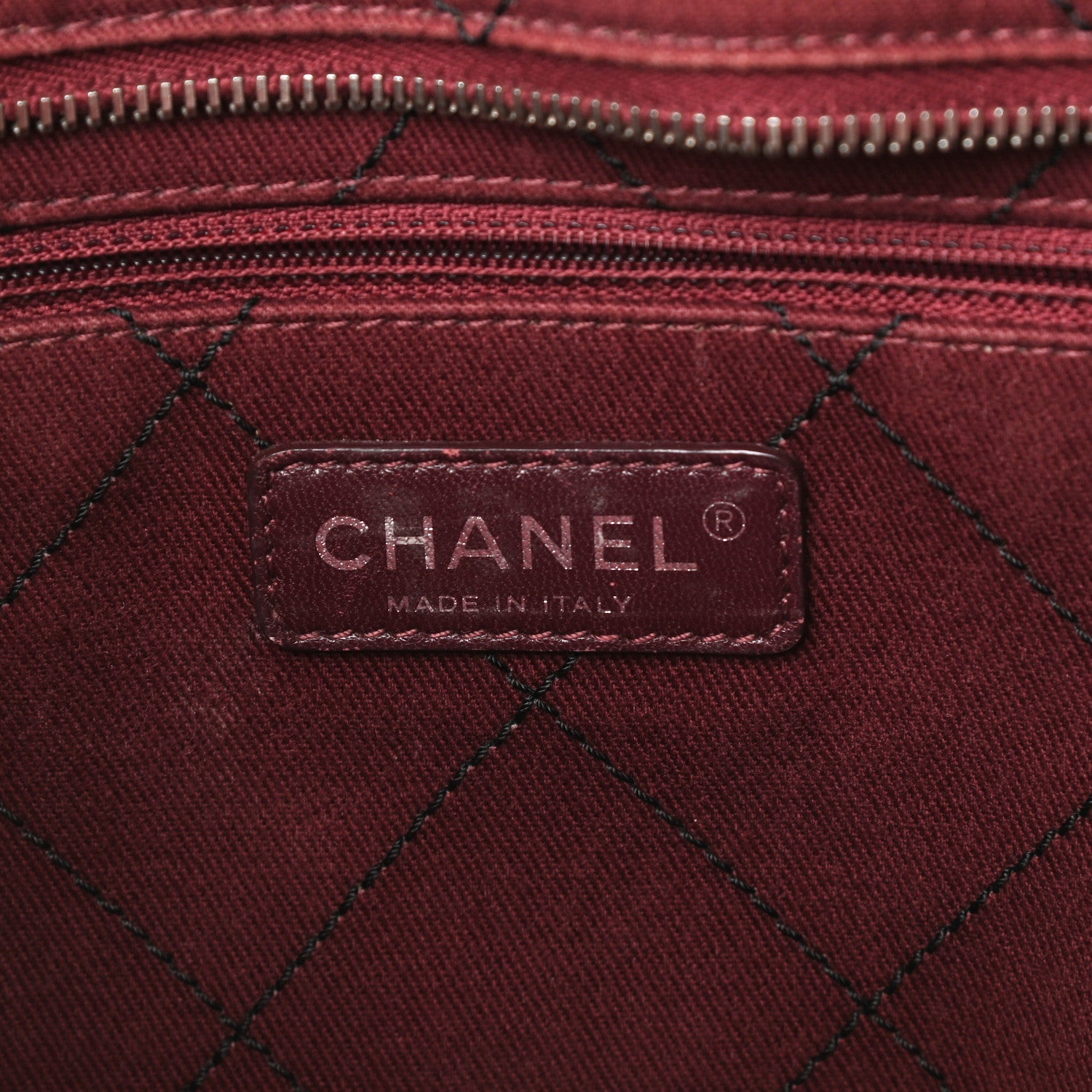 Chanel Grained Calfskin Shopping Fever Tote Black 6 of 11