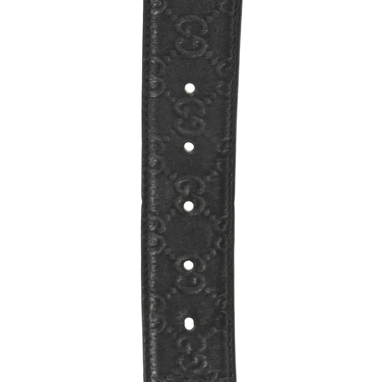 Guccissima Interlocking G 40mm Belt 100 40 Black