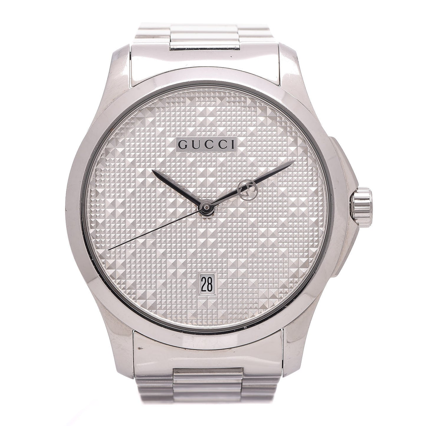 Stainless Steel 38mm G-Timeless Diamante Quartz Watch