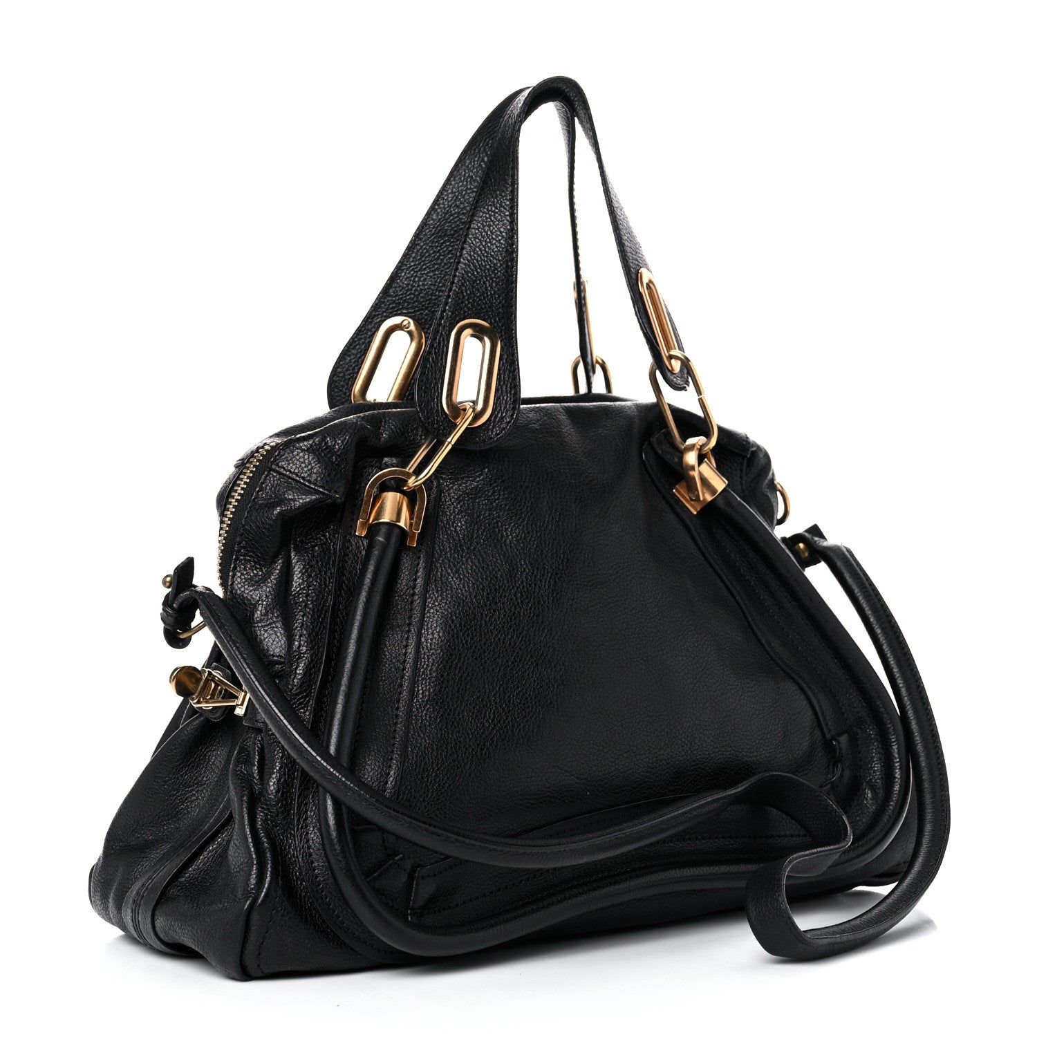 Chloe Calfskin Medium Paraty Black 3 of 13