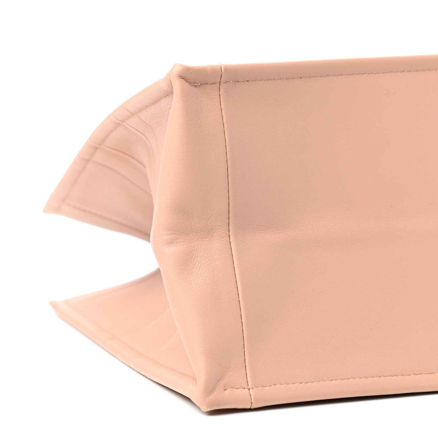 Christian Dior Calfskin Embossed Medium Book Tote Rose de Vents 7 of 9