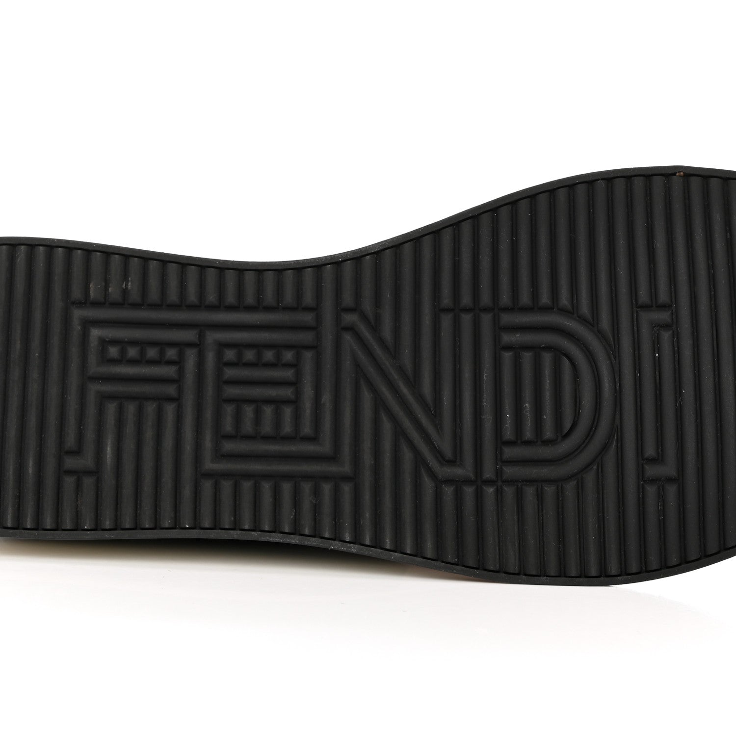 Fendi Technical Mesh Tulle Slip On Sneaker 37 Rose Tobacco 6 of 7