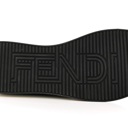 Fendi Technical Mesh Tulle Slip On Sneaker 37 Rose Tobacco 6 of 7