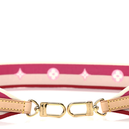Louis Vuitton Jacquard Speedy Bandouliere 20 Shoulder Strap Fuchsia 3 of 4