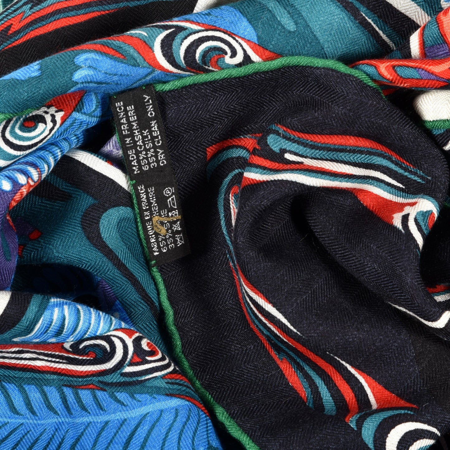 Cashmere Silk De La Mer Au Ciel Shawl 140