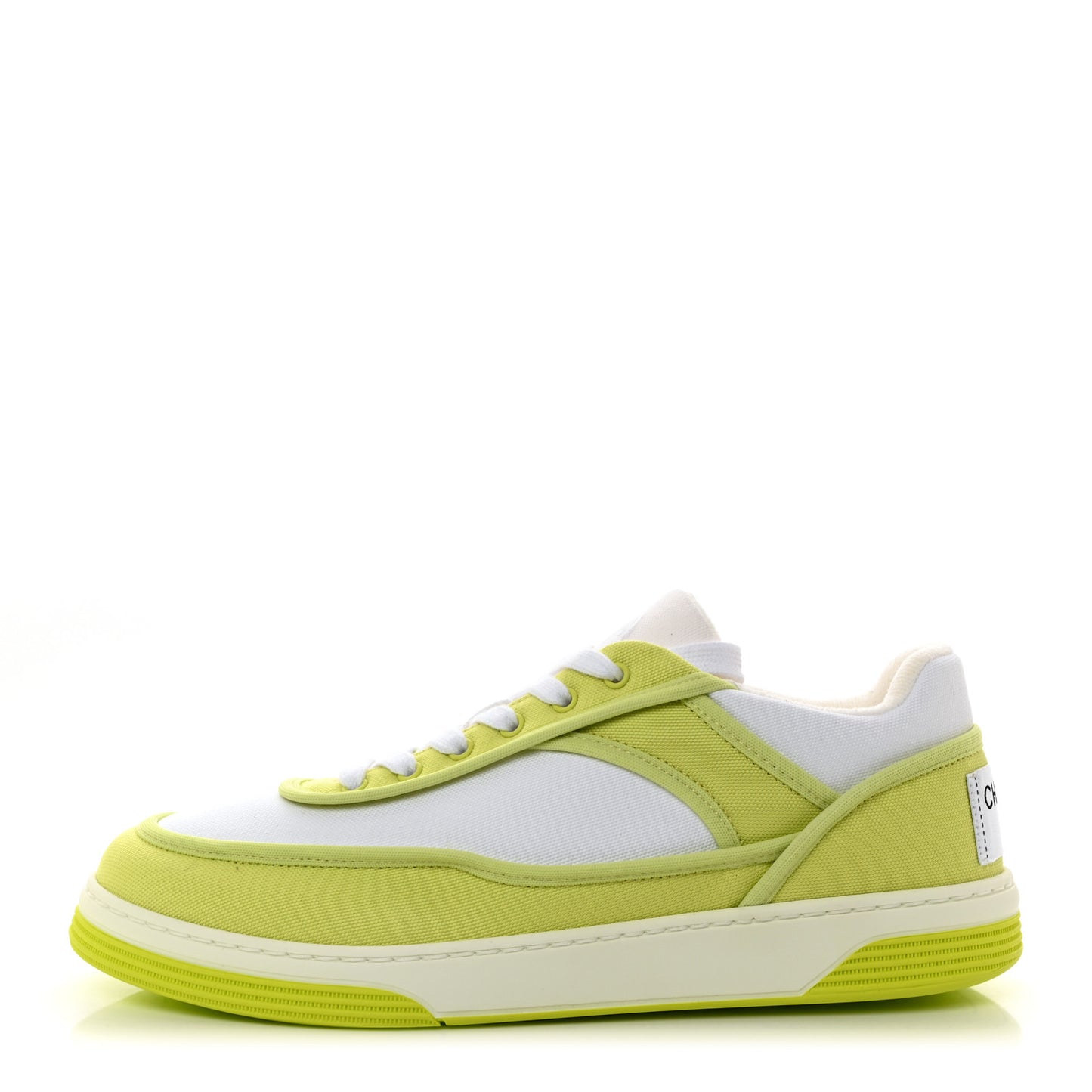 Fabric Womens Logo Sneakers 37 Green