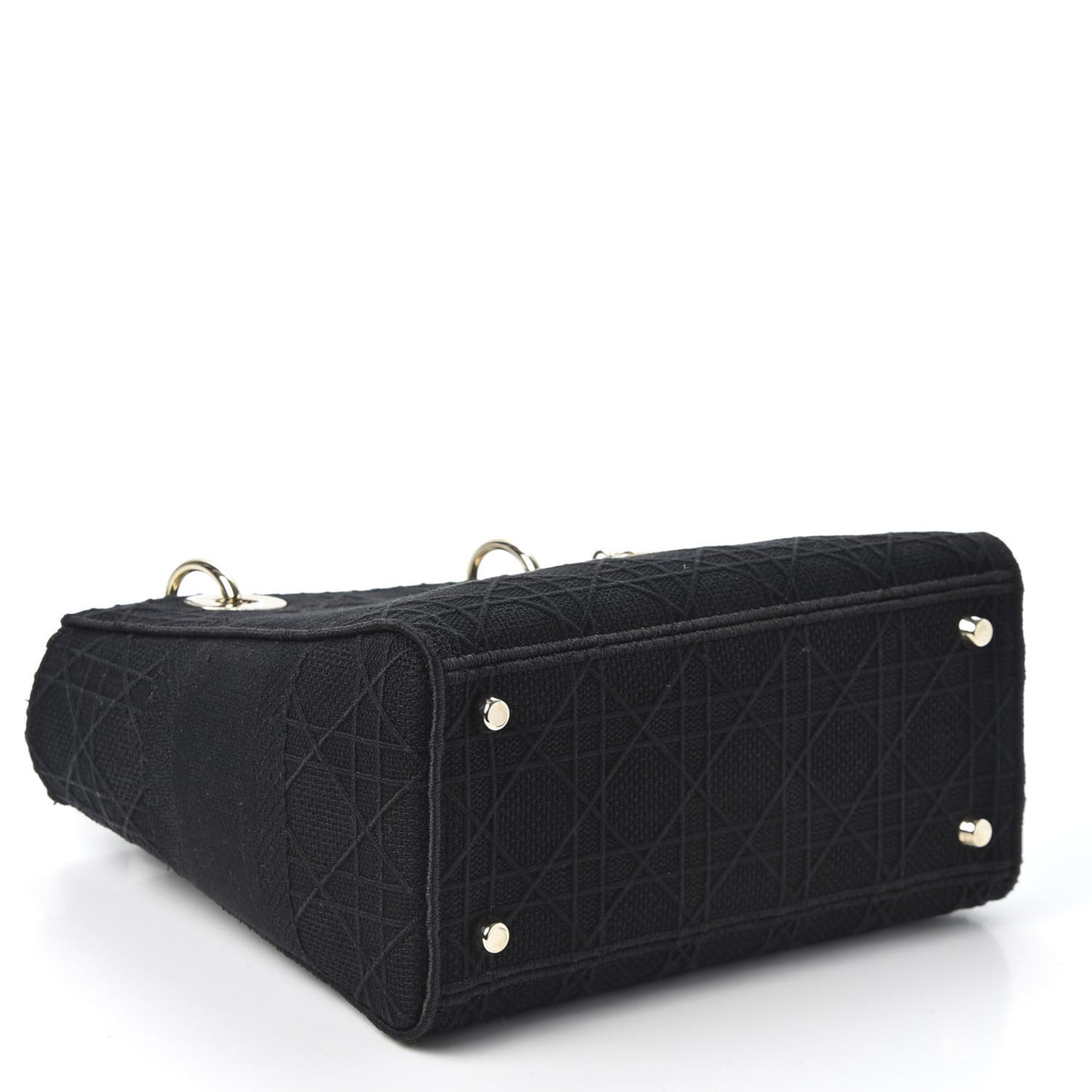 Canvas Cannage Medium Lady D-Lite Black
