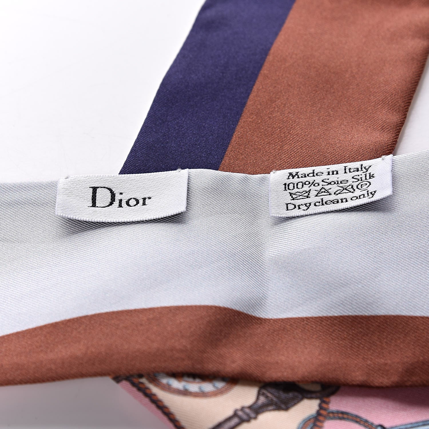 Christian Dior Silk ABCDior K Mitzah Scarf 3 of 4