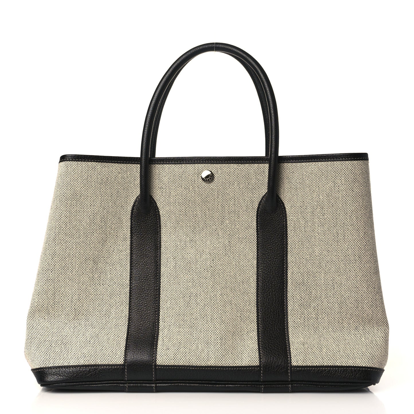 Toile Buffle Skipper Garden Party 36 MM Tote Black