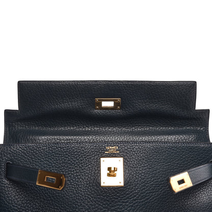 Hermes Fjord Sellier Kelly 32 Bleu Marine 40 of 41