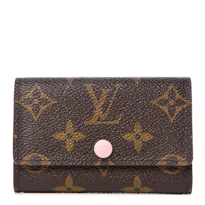 Louis Vuitton Monogram Multicles 6 Key Holder Rose Ballerine 1 of 10