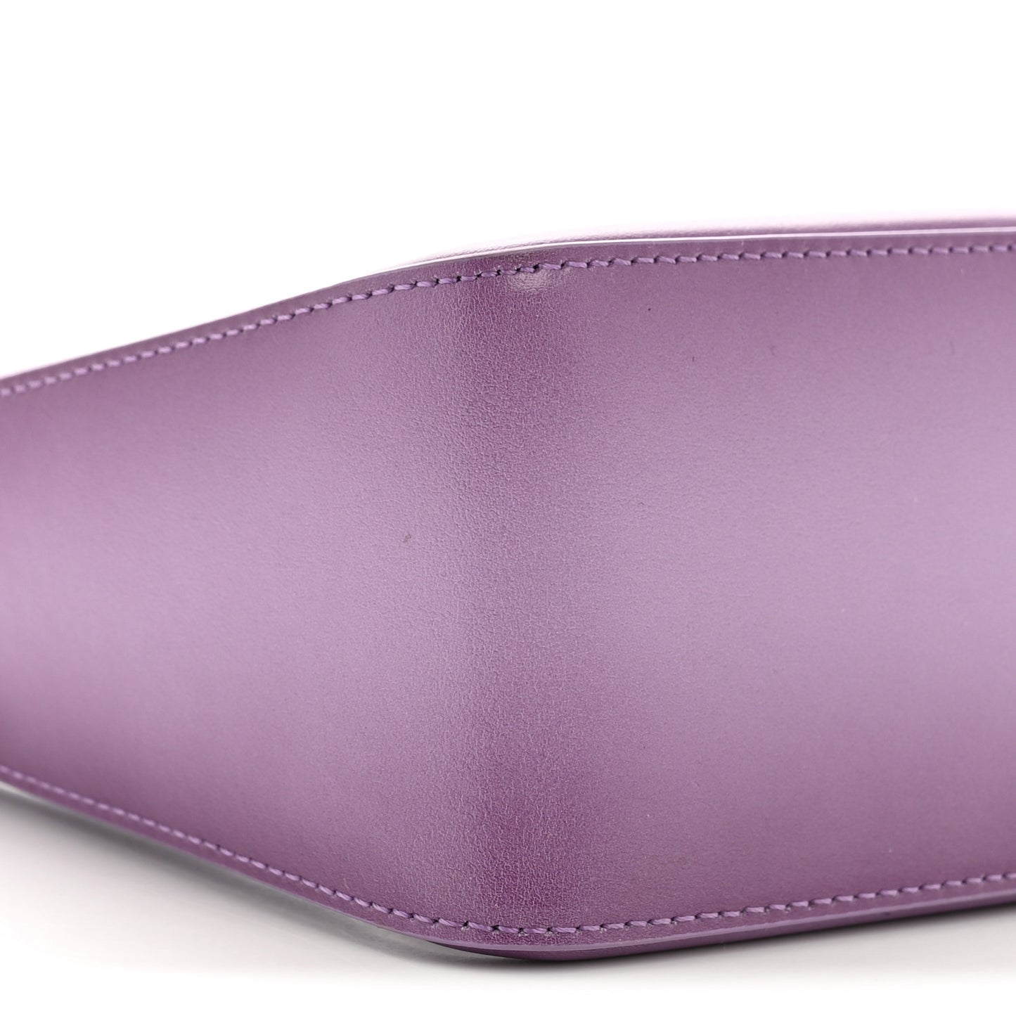 Smooth Calfskin Small Moon Cut Out Shoulder Bag Mauve