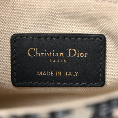 Christian Dior Oblique Mini Saddle Bag Blue 6 of 10