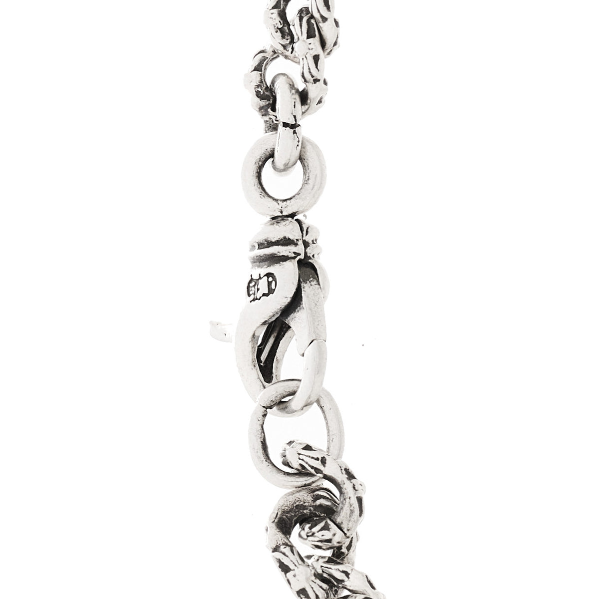 Sterling Silver Mini Extra Fancy Link Bracelet