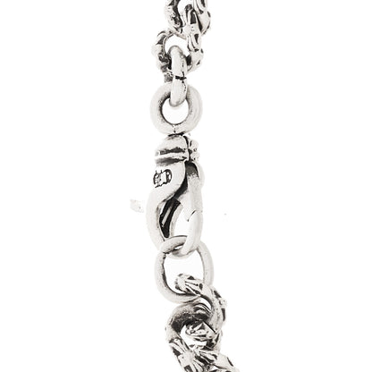 Chrome Hearts Sterling Silver Mini Extra Fancy Link Bracelet 3 of 4