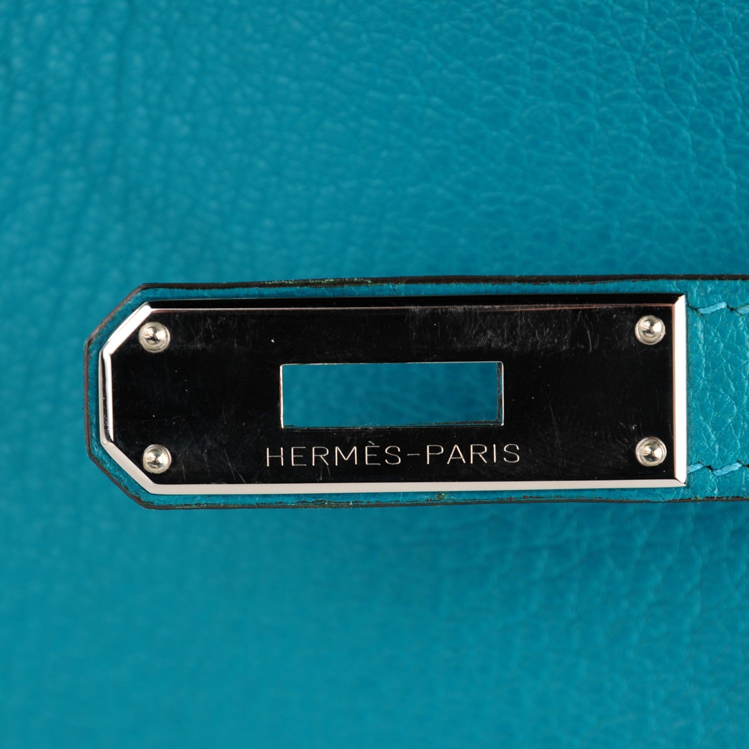Hermes Chevre Mysore Kelly Retourne 32 Bleu Paon 23 of 23