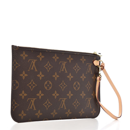 Louis Vuitton Monogram Neverfull MM GM Pochette 3 of 7