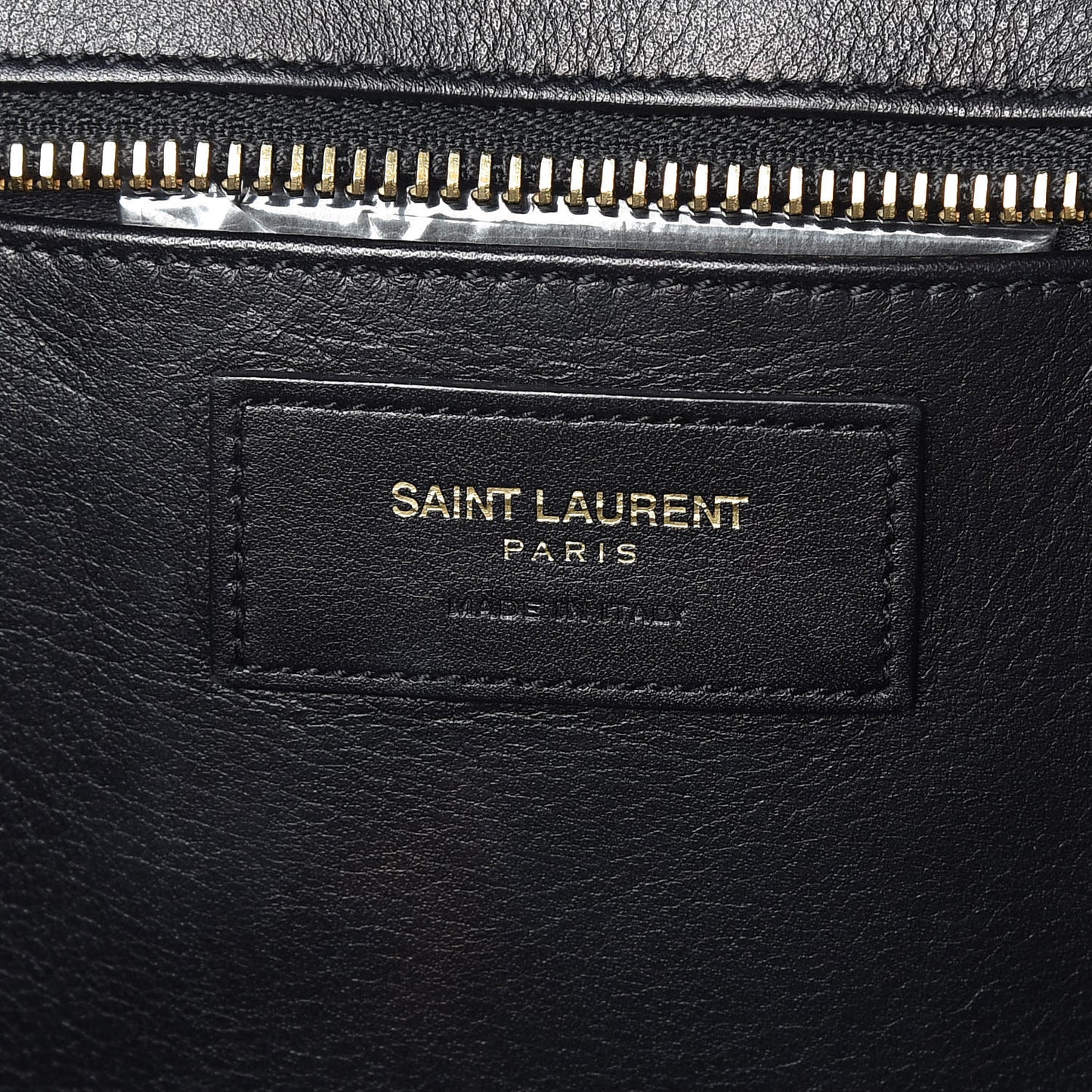 Smooth Calfskin Small Monogram Cabas Black