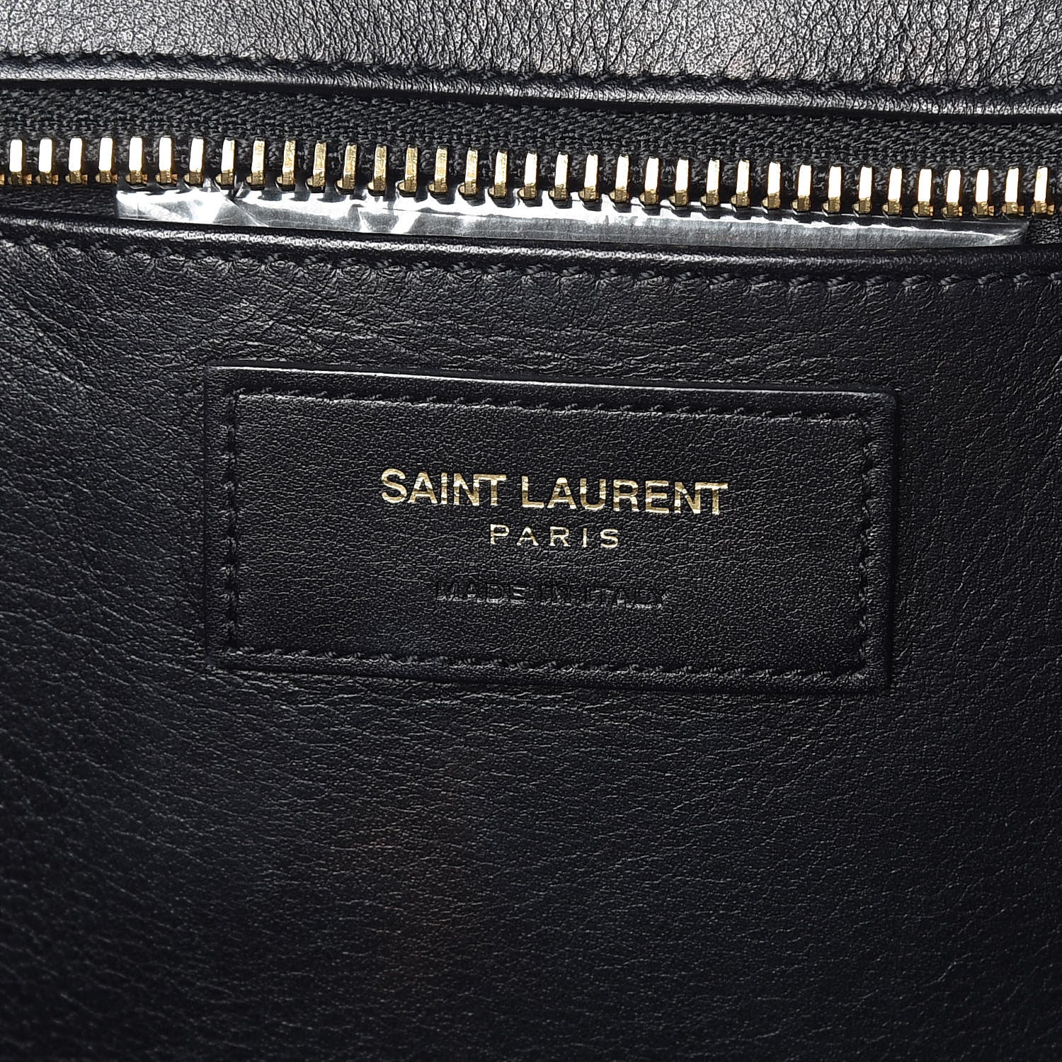 Saint Laurent Smooth Calfskin Small Monogram Cabas Black 6 of 10