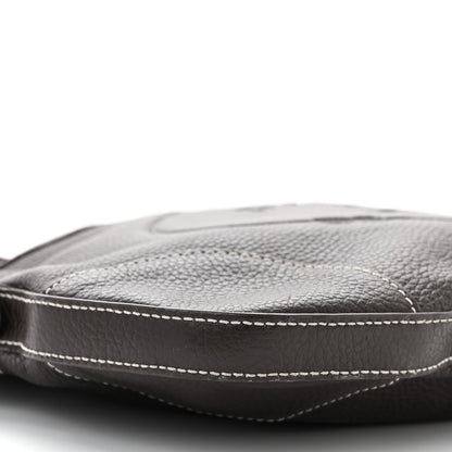 Prada Vitello Daino Embossed Logo Shoulder Bag Caffe 9 of 10