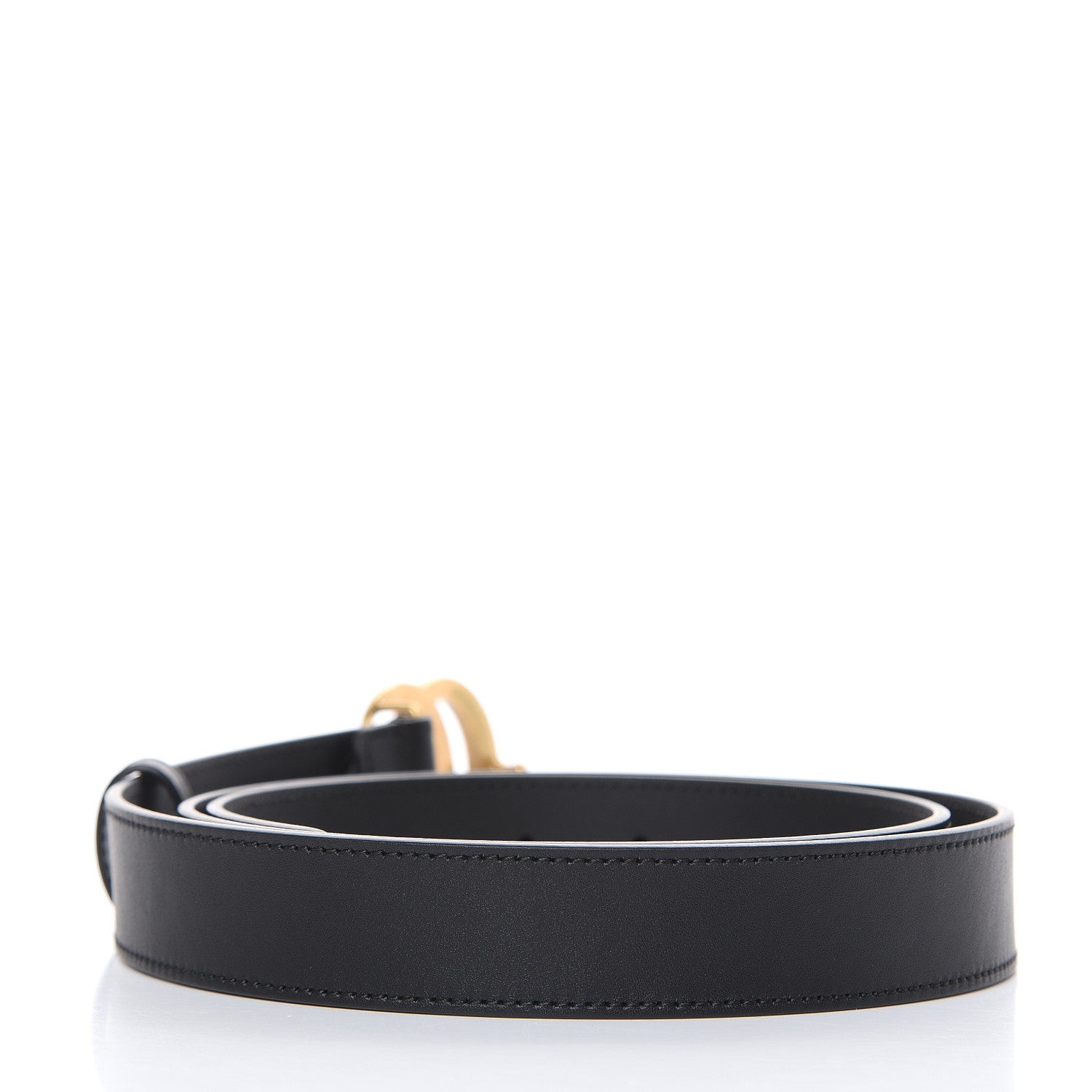Gucci Moon Calfskin Double G 30mm Belt 105 42 Black 3 of 6