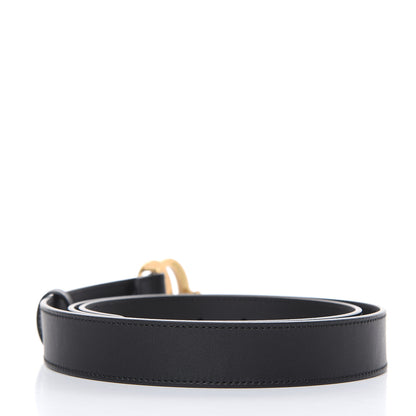 Gucci Moon Calfskin Double G 30mm Belt 105 42 Black 3 of 6