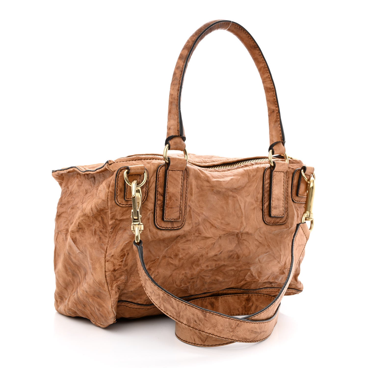 Givenchy Tumbled Sheepskin Medium Pandora Cigare 2 of 9