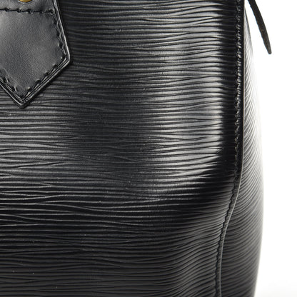 Louis Vuitton Epi Speedy 25 Black 17 of 21