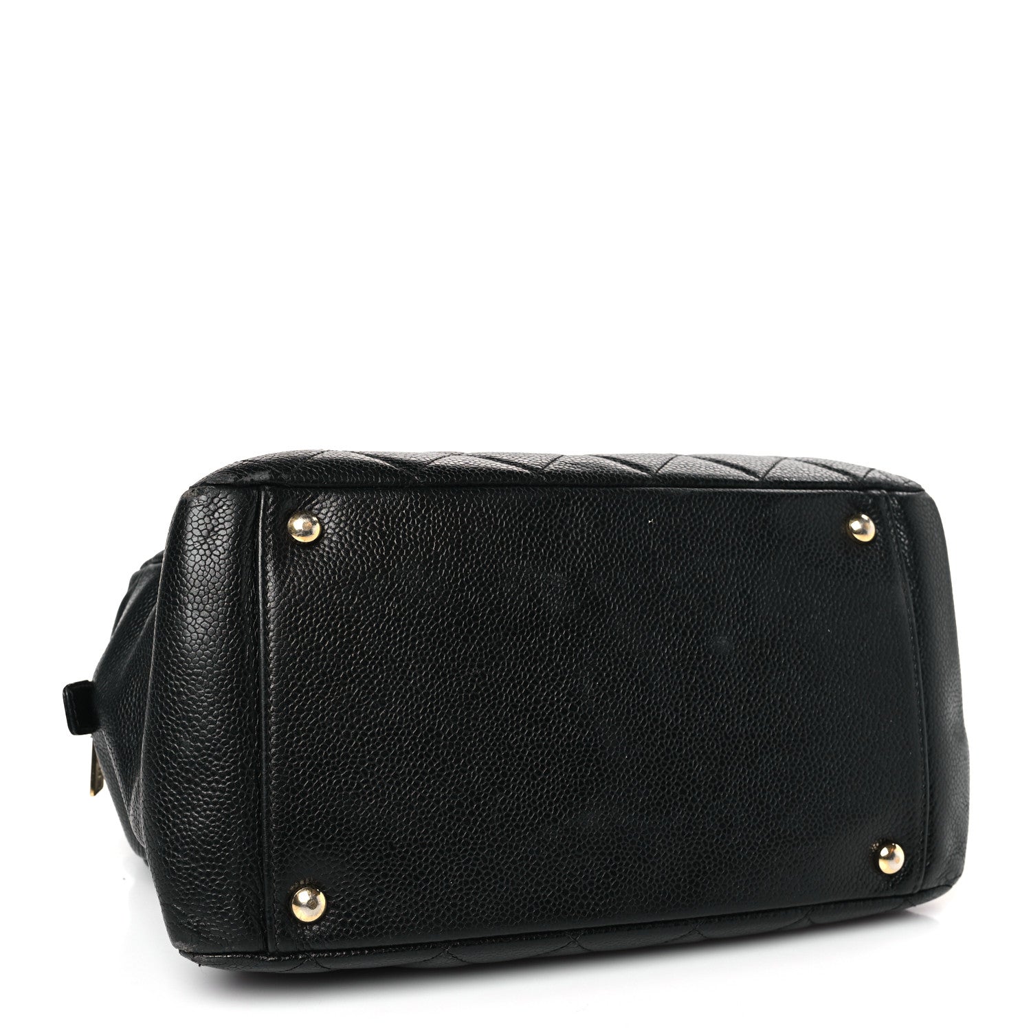 Chanel Caviar Quilted Petit Timeless Tote PTT Black 4 of 11