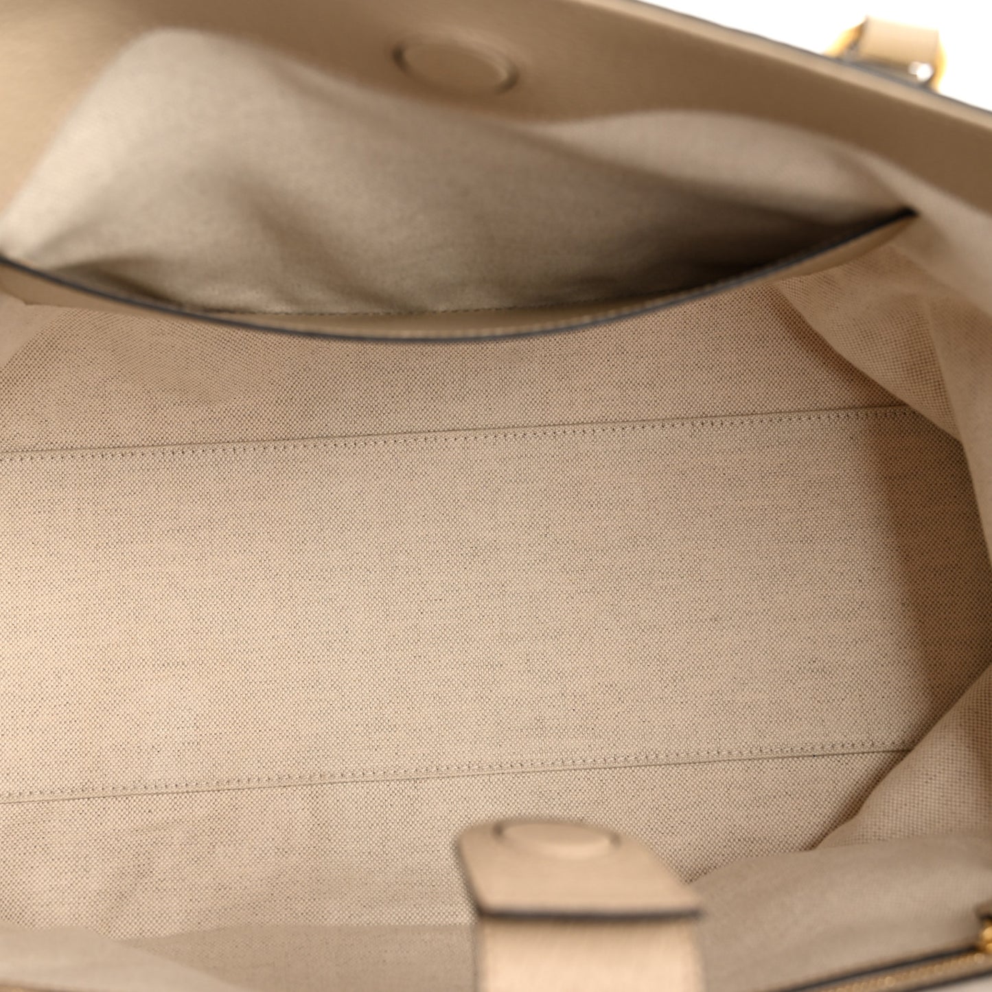 GG Supreme Monogram Textured Dollar Calfskin Web Large Ophidia Shopping Tote Beige Mystic White Oatmeal