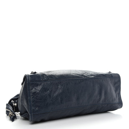 Balenciaga Agneau Giant 12 Silver Hardware City Bleu Obscur 4 of 13