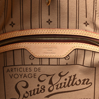 Louis Vuitton Monogram Neverfull MM 6 of 9