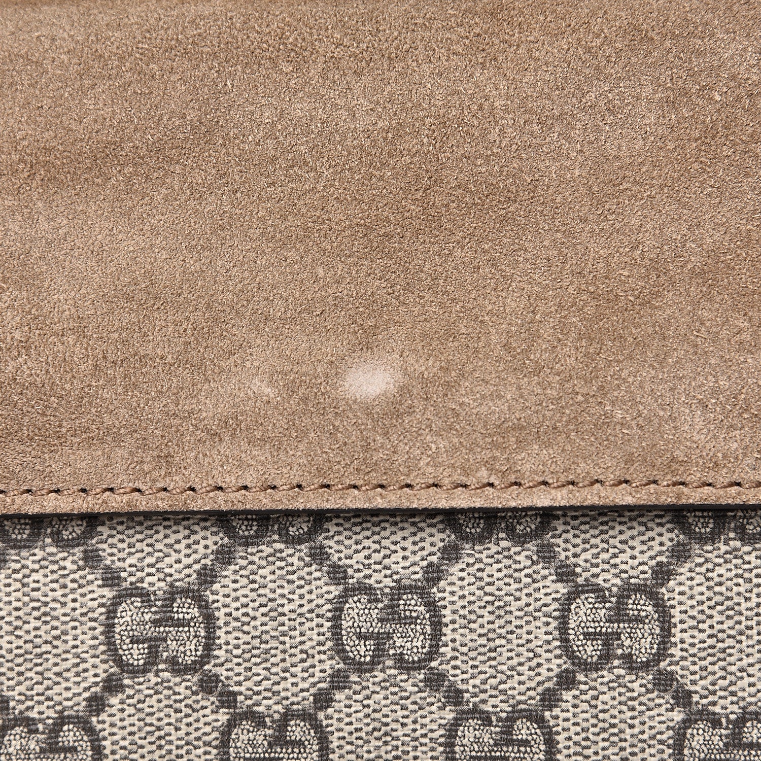 Gucci GG Supreme Monogram Mini Dionysus Shoulder Bag Taupe 8 of 12